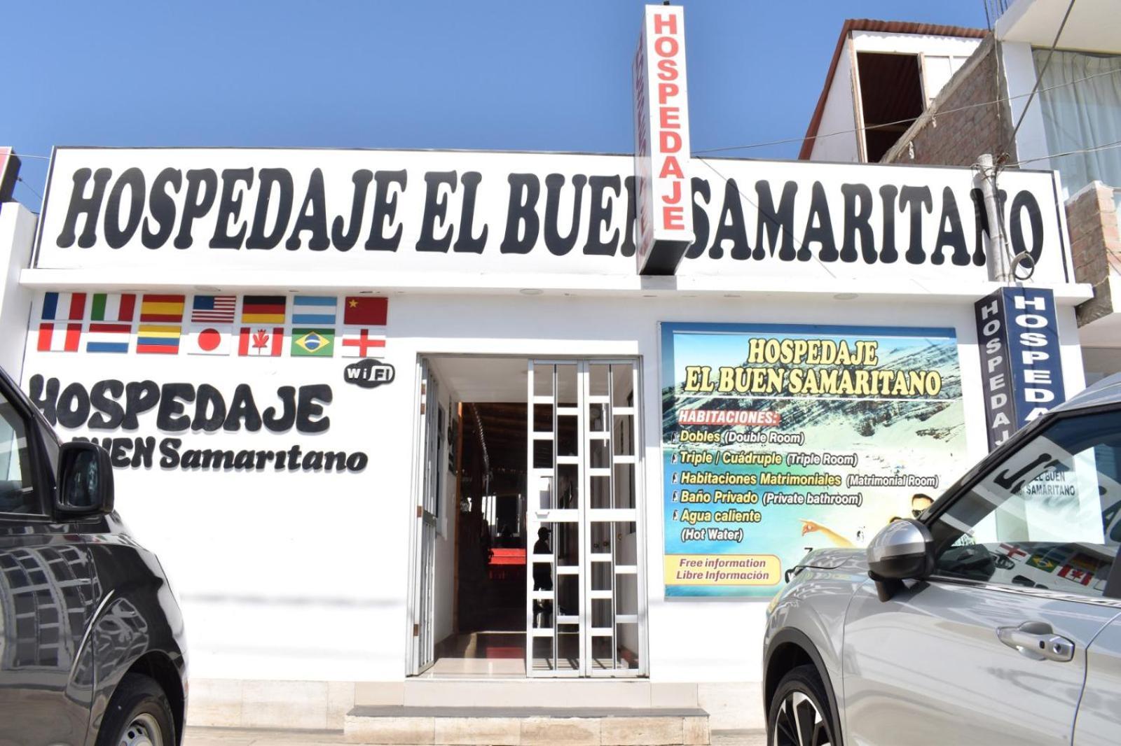 Hospedaje El Buen Samaritano ปารากัส ภายนอก รูปภาพ